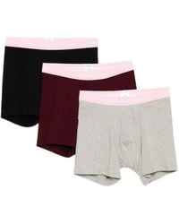 Polo Ralph Lauren - Drie Boxershorts Met Logoband - Lyst