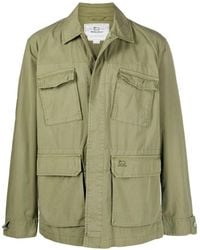 Woolrich - Jacke Mit Aufgesetzten Taschen - Lyst