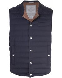 Brunello Cucinelli - Slim-Fit Gilet - Lyst