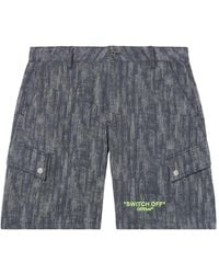 Off-White c/o Virgil Abloh - Switch Off Shorts - Lyst
