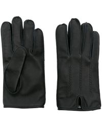 Neighborhood - Exposed-seam Leather Gloves - Lyst