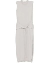 Lemaire - Cotton Knotted Dress - Lyst