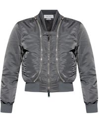 McQueen - Double-Zip Bomber Jacket - Lyst