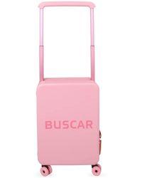 BUSCAR 1 - Logo-Print Ribbed Suitcase - Lyst