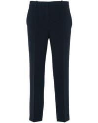 Theory - Treeca Slim Cropped Trousers - Lyst