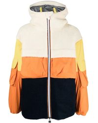 K-Way - Claumix Colour-Block Hooded Jacket - Lyst