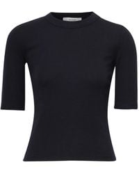 FRAME - T-Shirt Met Ronde Hals - Lyst