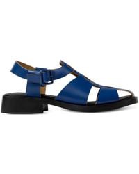 Camper - Dana Buckled Leather Sandals - Lyst