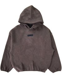 Fear Of God - Front Logo Patch Hoodie - Lyst
