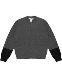 Comme des Garçons - Trui Met Ronde Hals En Lange Mouwen - Lyst