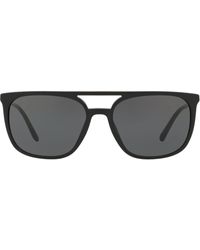 Burberry Occhiali da sole squadrati - Nero