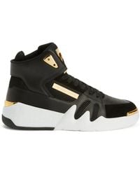 Giuseppe Zanotti - Talon High-Top Leather Sneakers - Lyst