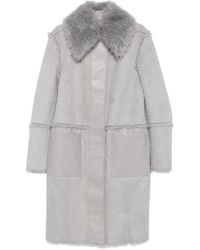 Patrizia Pepe - Faux Fur Reversible Coat - Lyst