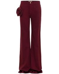 Hellessy - Stu Rose-Apliqqué Jeans - Lyst