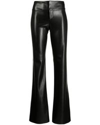Alice + Olivia - Dylan Faux-leather Trousers - Lyst