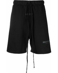 Fear Of God - Pantalones cortos de deporte con logo y cordones - Lyst