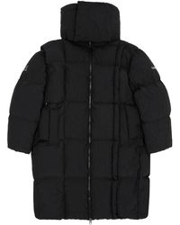 MM6 by Maison Martin Margiela - Down Jacket With Removable Hood - Lyst