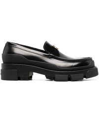 Givenchy - Terra Chunky Leather Loafers - Lyst