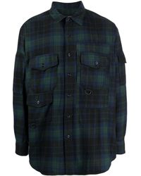 Engineered Garments - Trail Flannel Shirt - Lyst