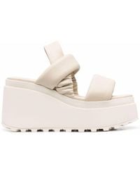 Vic Matié - Padded Wedge Sandals - Lyst