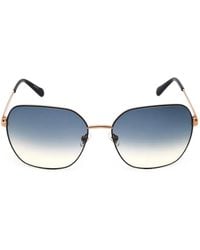 Fossil - Oversized Geometric-Frame Sunglasses - Lyst