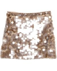 スカート Parosh Raisa Skirt P.A.R.O.S.H. Raisa Skirt in White | Lyst
