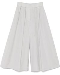 Peserico - Klassische Cropped-Hose - Lyst