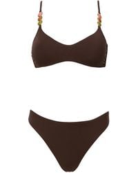 SOFIA ERHAN - Bikini Giselle Con Apliques - Lyst