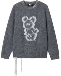 Mini Cream - Pullover Mit Bären-Print - Lyst