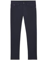 BOSS - Vaqueros Slim Delaware Stretch Azules - Lyst