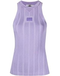 Eytys - Rancid Ribbed-Knit Tank Top - Lyst
