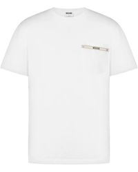 Moschino - Pocket-Detail T-Shirt - Lyst