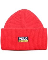 Polo Ralph Lauren - Terrain Ribbed-Knit Beanie Hat - Lyst