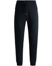 BOSS - Tapered-Leg Track Pants - Lyst