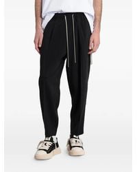State of Order - Bay Drawstring Logo-Plaque Trousers - Lyst
