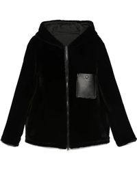 Yves Salomon - Chaqueta reversible con capucha - Lyst