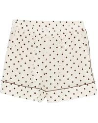 P.A.R.O.S.H. - Short À Pois Et Rayures - Lyst