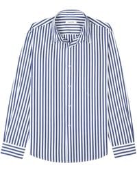 Sporty & Rich - Vertical-Stripe Long-Sleeve Shirt - Lyst