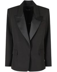 FEDERICA TOSI - Blazer À Simple Boutonnage - Lyst