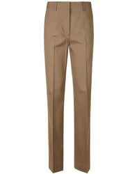 Grifoni - Pressed-Crease Tailored Trousers - Lyst