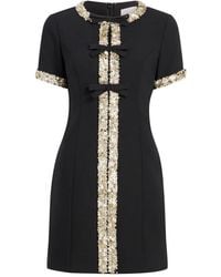 Cinq À Sept - Maelle Embellished Mini Dress - Lyst