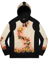 Supreme - Floral-Print Hoodie - Lyst