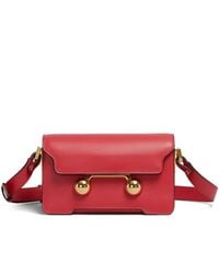 Marni - Mini Trunkaroo Leather Shoulder Bag - Lyst