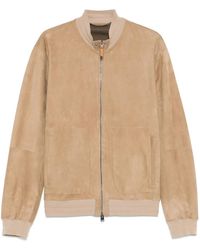 Canali - Bomberjacke aus Wildleder - Lyst