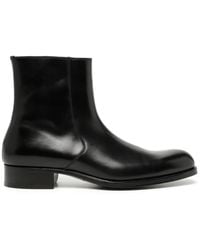 Tom Ford - Edgar Leather Ankle Boots - Lyst