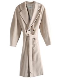 Max Mara - Madame Belted Double-Breasted Coat - Lyst