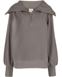 Varley - Jersey de canalé con cuello oversize - Lyst