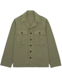 Fortela - Solomon Flap-Pocket Shirt Jacket - Lyst