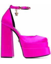 Versace - Medusa Aevitas Dubbele Platformpompen - Lyst