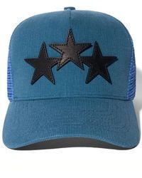 Amiri - 3 Star Trucker Hat - Lyst
